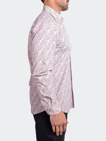 Abstract Performance Long Sleeve Shirt - White