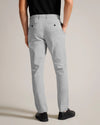 Slim Fit | Textured Chinos - Light Grey