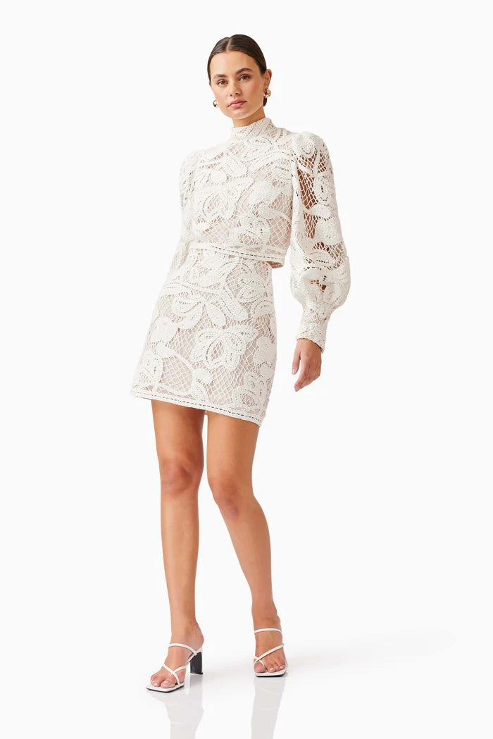 Crochet 2 Piece Set - Ivory