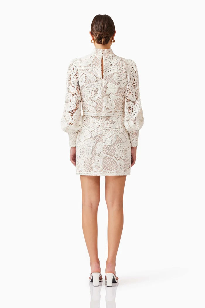 Crochet 2 Piece Set - Ivory