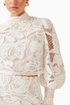 Crochet 2 Piece Set - Ivory
