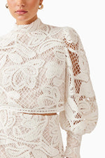 Crochet 2 Piece Set - Ivory