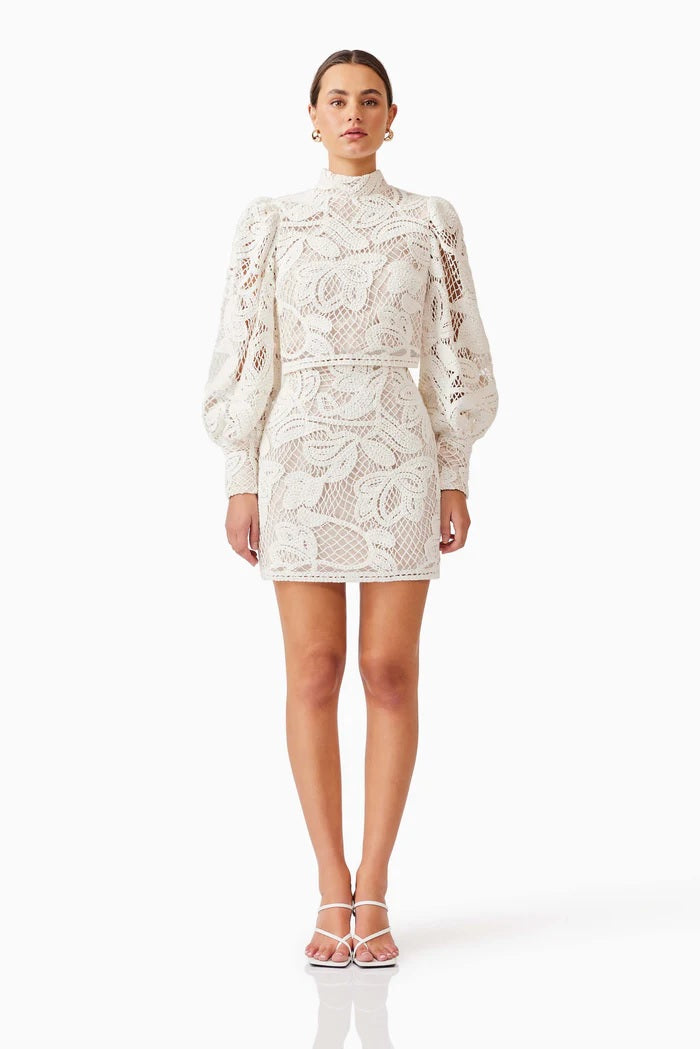 Crochet 2 Piece Set - Ivory