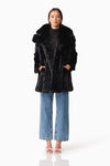 Soft Luxe Faux Fur Jacket - Black