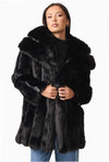 Soft Luxe Faux Fur Jacket - Black