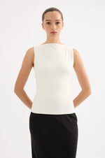 Organic Cotton Tank - White