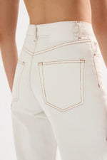 Organic Cotton Denim - Salt