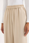 Relaxed Tailored Trousers - Stone