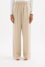 Relaxed Tailored Trousers - Stone