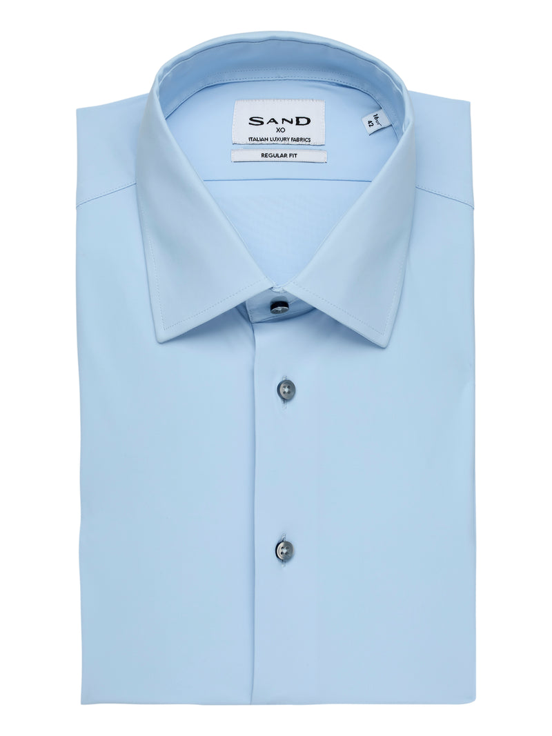 Italian Performance Dress Shirt - Light Blue