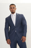 Merino Wool Peak Suit - Dark Petrol Blue