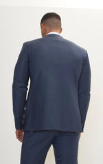 Merino Wool Peak Suit - Dark Petrol Blue