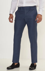 Merino Wool Peak Suit - Dark Petrol Blue