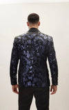 Foil Dinner Jacket - Navy