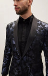 Foil Dinner Jacket - Navy