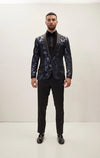 Foil Dinner Jacket - Navy