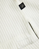 Textured Regular Fit T-Shirt - White