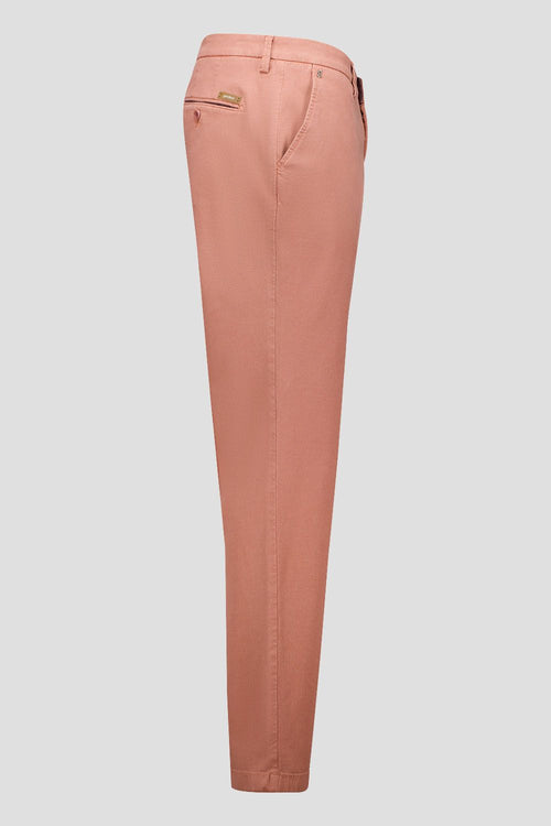 Honeycomb Structured Chinos - Rose
