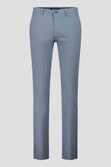 Honeycomb Structured Chinos - Blue
