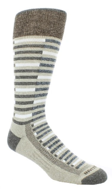 Print Performance Socks - Taupe