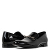 Slip on Patent Leather Loafers - Black