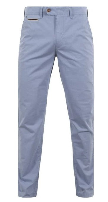 Lightweight Tapered Trousers - Mid Blue