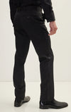 Side Stripe Tuxedo Pants - Black