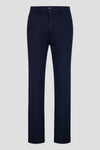 Lightweight Tapered Trousers - Navy
