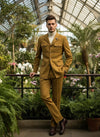 Safari Style Suit - Mustard