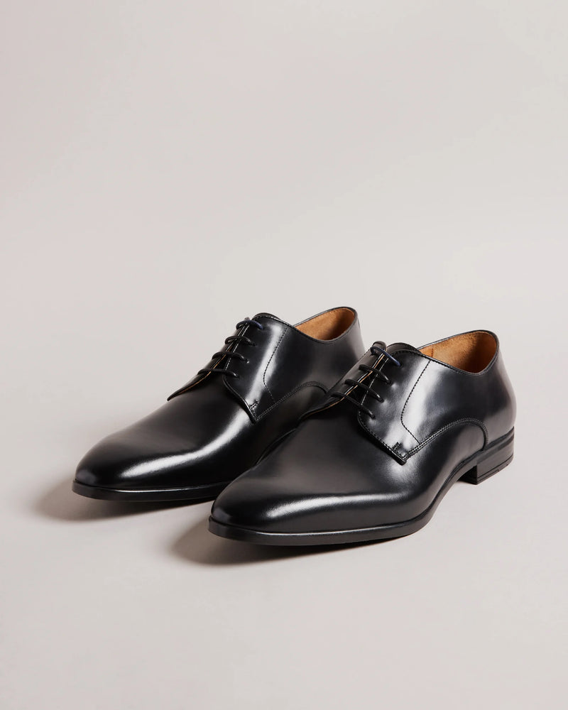 Leather Derby Shoe - Black