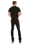 Distressed Slim Denim- Black