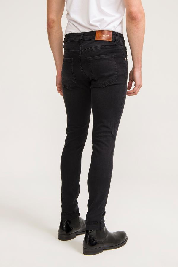 Lux Stretch Denim- Jet Black