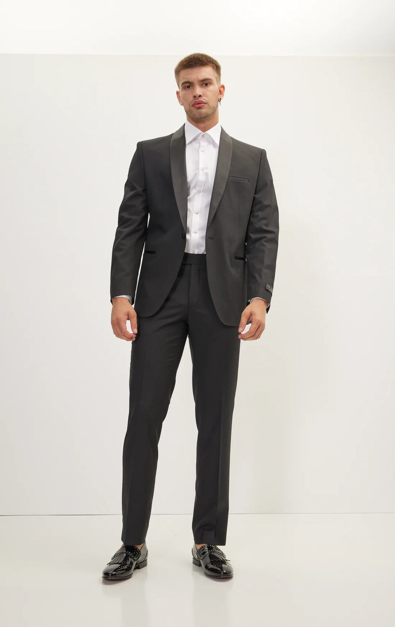 Classic Shawl Lapel Tuxedo- Black