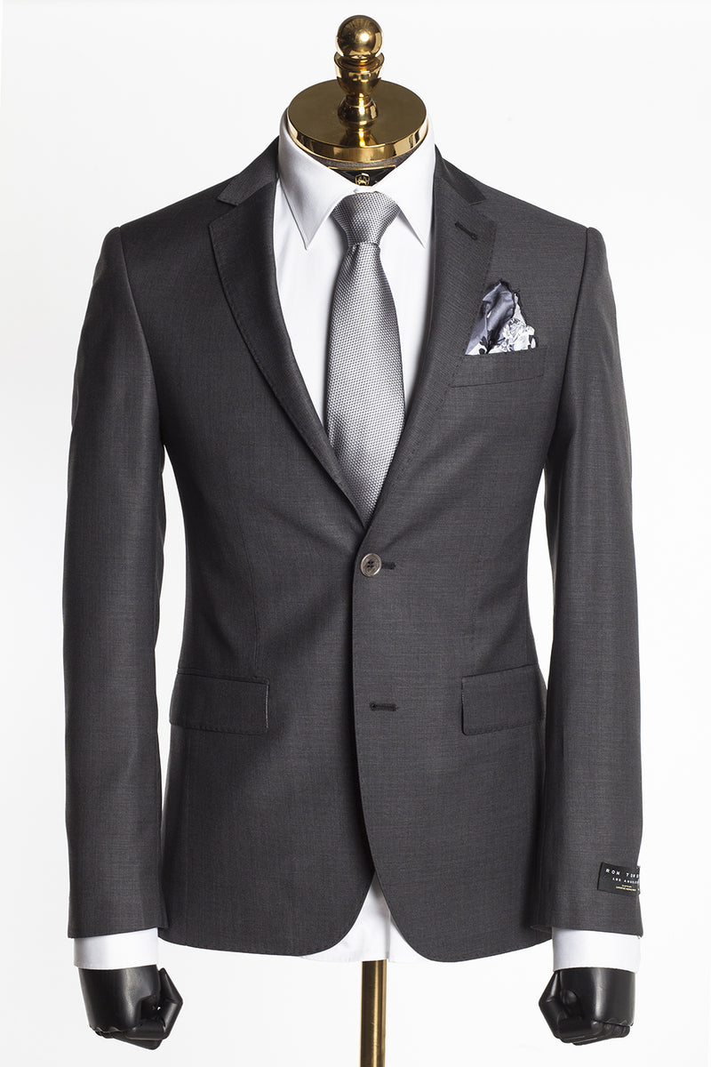 Merino Wool Suit - Silver Sand