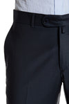 Merino Wool Trousers- Blue Sapphire