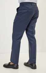 Merino Wool Dress Pants - Dark Blue