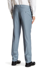 Merino Wool Trousers- Sky Blue