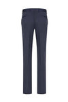 Solid Tuxedo Dress Pants- Navy