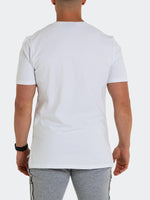 Lightning Skull T-Shirt - White