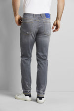 Handcrafted Stretch Cotton Denim - Grey