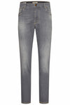 Handcrafted Stretch Cotton Denim - Grey