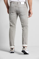 Lightweight Stretch Denim - Light Grey