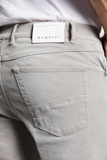 Lightweight Stretch Denim - Light Grey