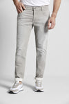 Lightweight Stretch Denim - Light Grey