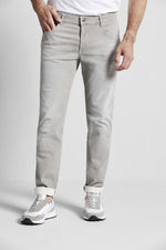 Lightweight Stretch Denim - Light Grey