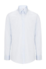 Italian Collar Dress Shirt- Light Blue