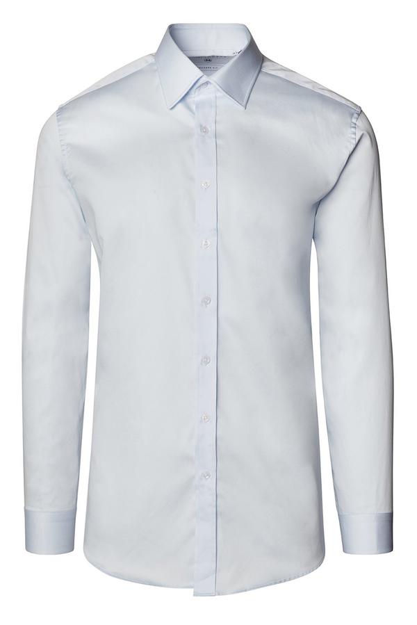 Italian Collar Dress Shirt- Light Blue Italian Collar Dress Shirt- Light Blue