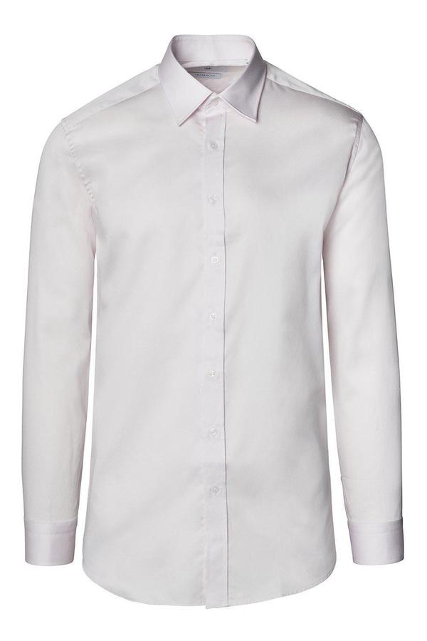 Italian Collar Dress Shirt - Light Pink