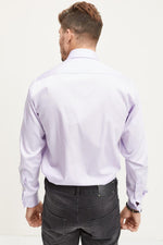 Spread Collar Dress Shirt- Lavender