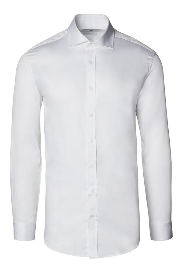 Spread Collar Dress Shirt- White dolce MODA Spread Collar Dress Shirt- White dolce MODA